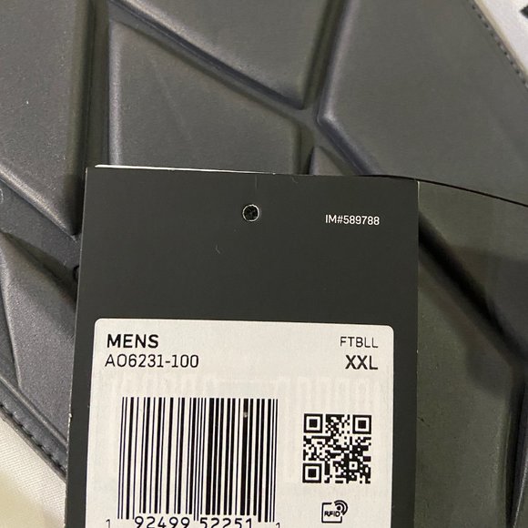 Nike Pro Hyperstrong Padded Hard Plate Football 3/4 Tight Pants AO6231-100 - Picture 9 of 9